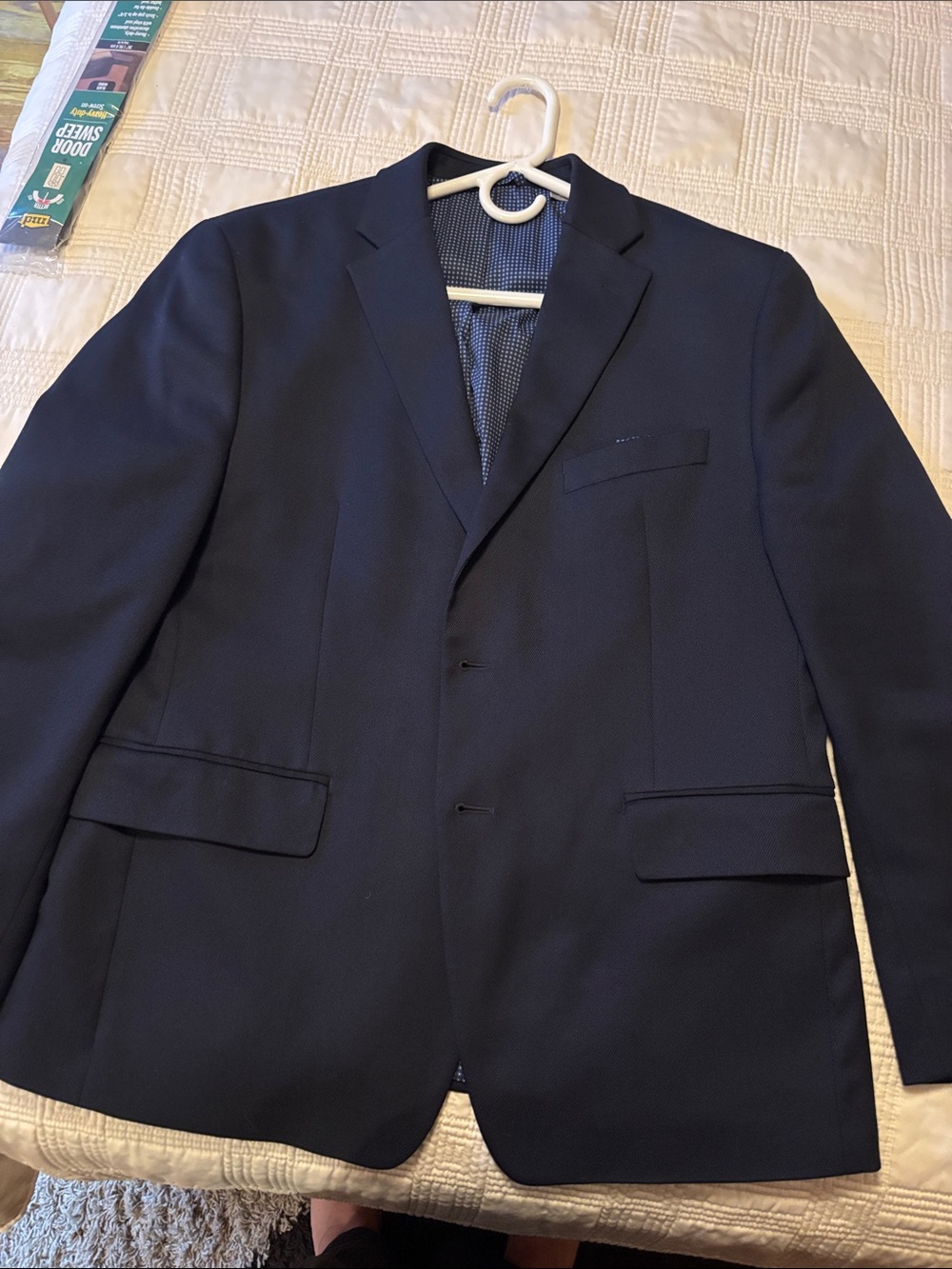 Men's Michael Kors Classic Navy Two-Button Blazer